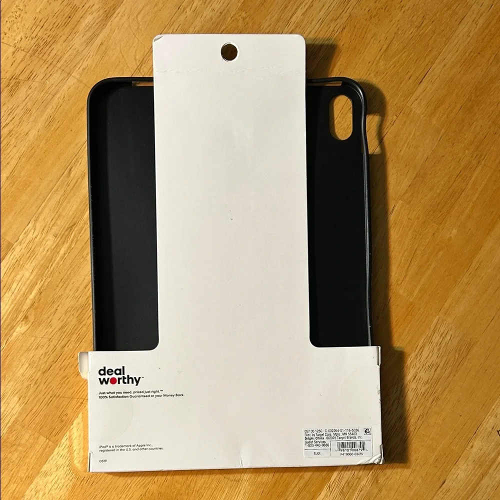 Black Tablet Case for iPad 10th Gen